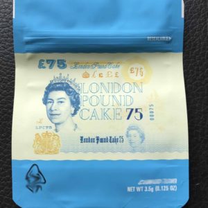 Buy Cookies London Pound Cake 75 3.5g 8th mylar bags Europe